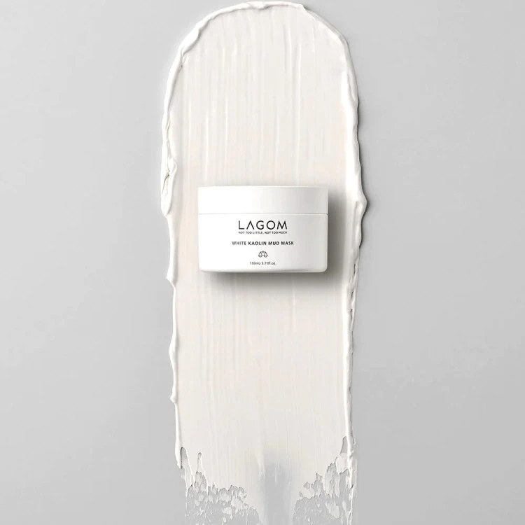 Маска LAGOM глиняная White Kaolin Mud 110 мл